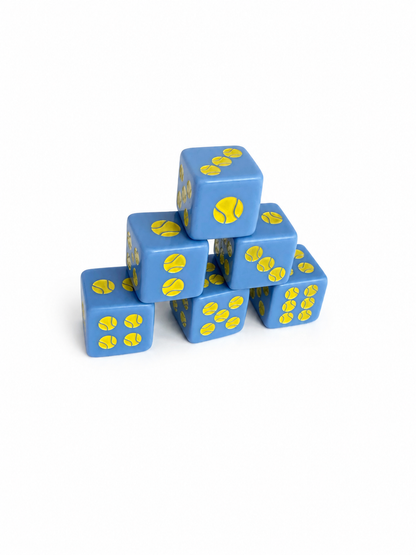 Tennis Dice, Set of two