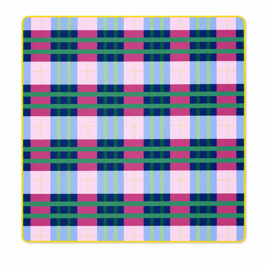 Vibrant Plaid Mat (Pairs with The Garden Set) (Ships in August)