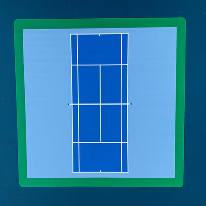 Queen of The Court Mat & Clear Storage Tube