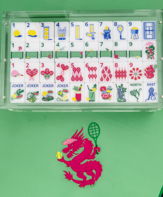 Serve it Up Mat, Tennis Tiles & Display Box Bundle - *Preorder*