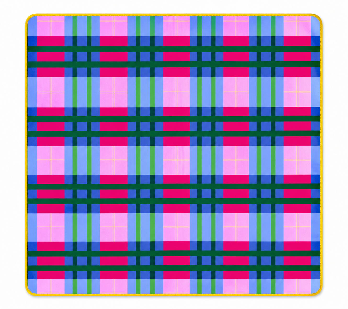 Vibrant Plaid Mat (Pairs with Tennis/ Pickleball tiles) (Ships in August)