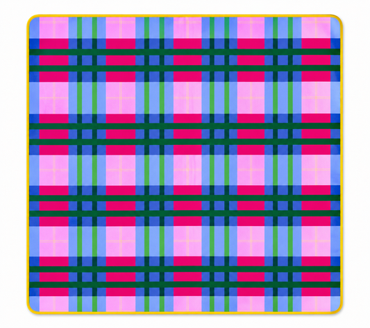 Vibrant Plaid Mat (Pairs with Tennis/ Pickleball tiles) (Ships in August)